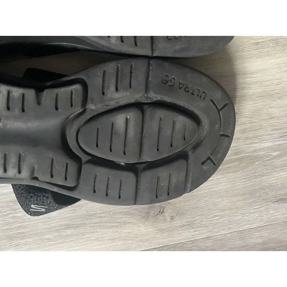 *Skechers Women's GOwalk Smart Riviera Sandals Black Size US 9 #140055